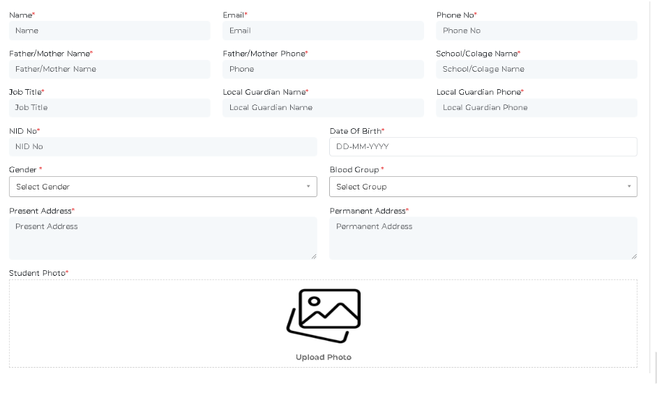 Checkout Form